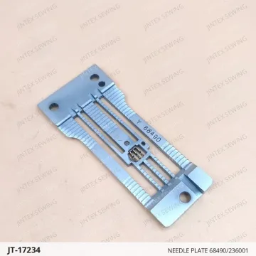 NEEDLE PLATE 68490/236001 — JT-17234 sewing machine spare part