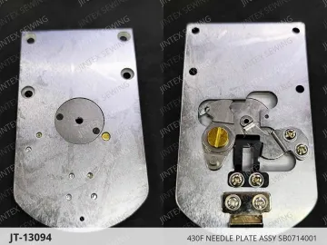 430F NEEDLE PLATE ASSY SB0714001 — JT-13094 sewing machine spare part