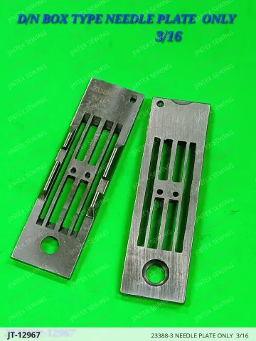 23388-3 NEEDLE PLATE ONLY  3/16 — JT-12967 sewing machine spare part