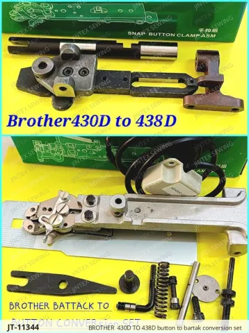 BROTHER  430D TO 438D button to bartak conversion set — JT-11344 sewing machine spare part