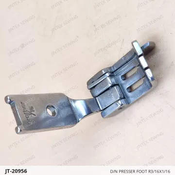 D/N PRESSER FOOT R3/16X1/16 — JT-20956 sewing machine spare part