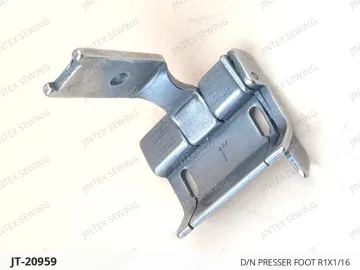 D/N PRESSER FOOT R1X1/16 — JT-20959 sewing machine spare part