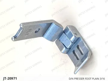 D/N PRESSER FOOT PLAIN 3/16 — JT-20971 sewing machine spare part