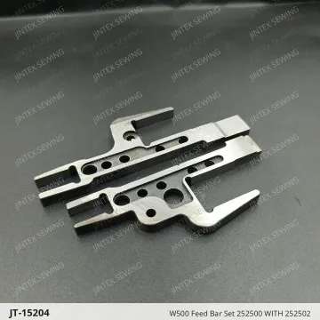 W500 Feed Bar Set 252500 WITH 252502 — JT-15204 sewing machine spare part