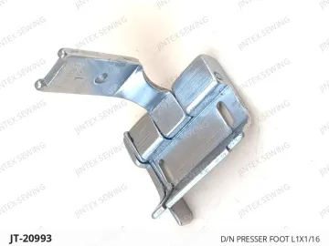 D/N PRESSER FOOT L1X1/16 — JT-20993 sewing machine spare part