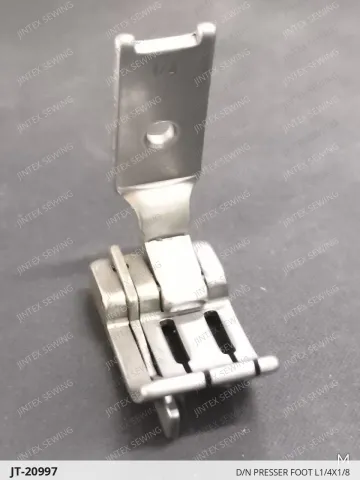 D/N PRESSER FOOT L1/4X1/8 — JT-20997 sewing machine spare part