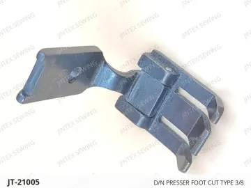 D/N PRESSER FOOT CUT TYPE 3/8 — JT-21005 sewing machine spare part
