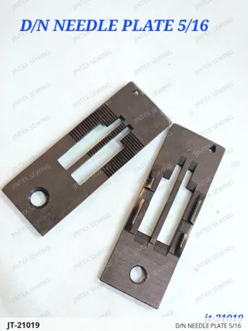 D/N NEEDLE PLATE 5/16 — JT-21019 sewing machine spare part