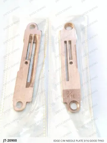 EDGE C/M NEEDLE PLATE 3/16 GOOD TYKO — JT-20900 sewing machine spare part