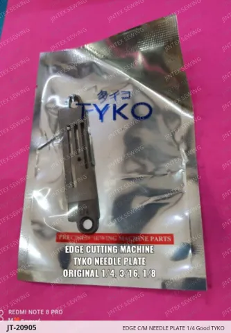 EDGE C/M NEEDLE PLATE 1/4 Good TYKO — JT-20905 sewing machine spare part
