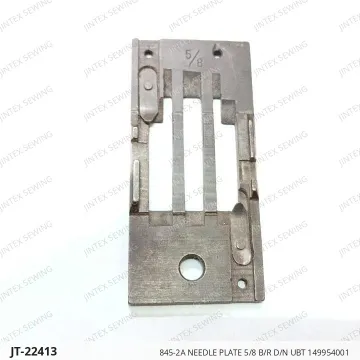 845-2A NEEDLE PLATE 5/8 B/R D/N UBT 149954001 — JT-22413 sewing machine spare part