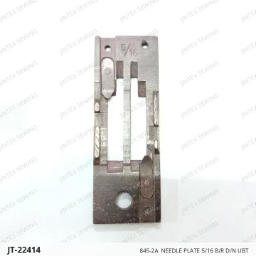 845-2A  NEEDLE PLATE 5/16 B/R D/N UBT — JT-22414 sewing machine spare part