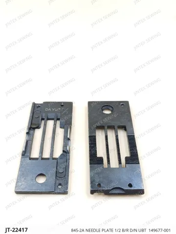 845-2A NEEDLE PLATE 1/2 B/R D/N UBT  149677-001 — JT-22417 sewing machine spare part