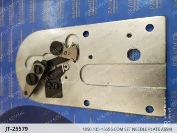 1850 135-15556 COM SET NEEDLE PLATE ASSM — JT-25579 sewing machine spare part