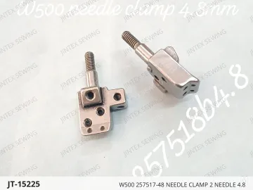 W500 257517-48 NEEDLE CLAMP 2 NEEDLE 4.8 — JT-15225 sewing machine spare part