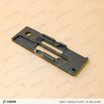3568-7 NEEDLE PLATE 1/4 400-25492 — JT-24640 sewing machine spare part