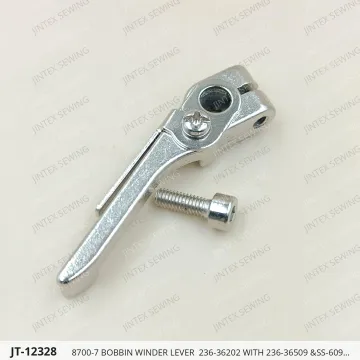 8700-7 BOBBIN WINDER LEVER  236-36202 WITH 236-36509 &SS-6090520-SP — JT-12328 sewing machine spare part