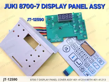 8700-7 DISPLAY PANEL COVER ASSY 401-41214 WITH 401-41213 — JT-12590 sewing machine spare part