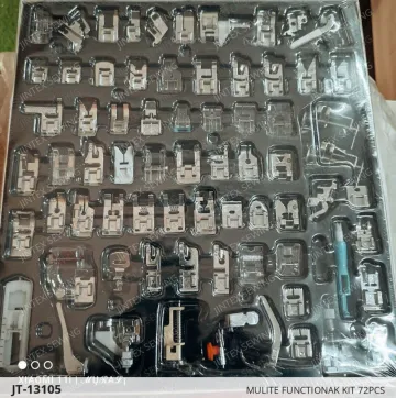 MULITE FUNCTIONAK KIT 72PCS — JT-13105 sewing machine spare part
