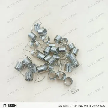 S/N TAKE UP SPRING WHITE 229-21605 — JT-15804 sewing machine spare part