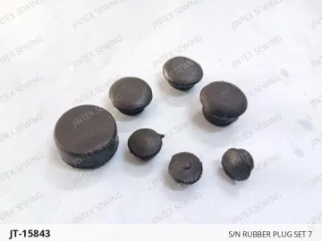 S/N RUBBER PLUG SET 7 — JT-15843 sewing machine spare part
