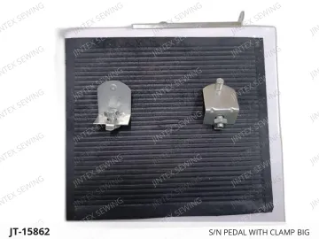 S/N PEDAL WITH CLAMP BIG — JT-15862 sewing machine spare part