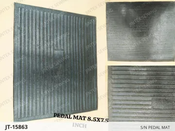 S/N PEDAL MAT — JT-15863 sewing machine spare part