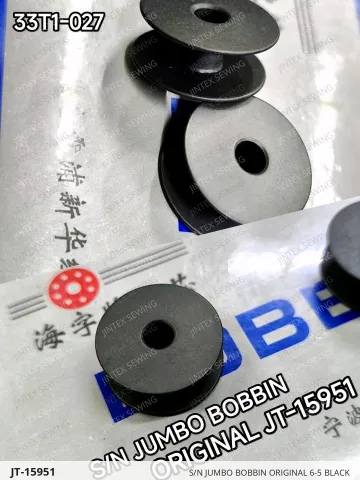 S/N JUMBO BOBBIN ORIGINAL 6-5 BLACK — JT-15951 sewing machine spare part