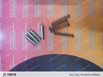 S/N CHAL PIN WITH SPRING — JT-16019 sewing machine spare part