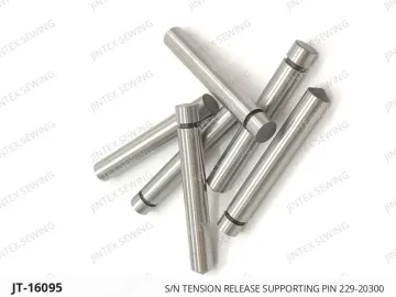 S/N TENSION RELEASE SUPPORTING PIN 229-20300 — JT-16095 sewing machine spare part