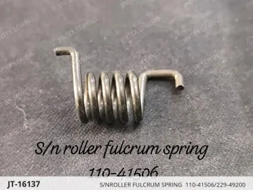 S/NROLLER FULCRUM SPRING  110-41506/229-49200 — JT-16137 sewing machine spare part