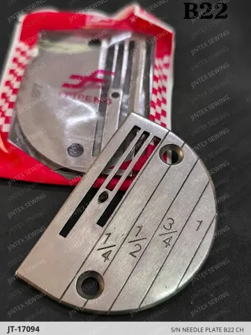 S/N NEEDLE PLATE B22 CH — JT-17094 sewing machine spare part