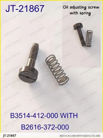 B3514-412-000 WITH B2616-372-000 — JT-21867 sewing machine spare part