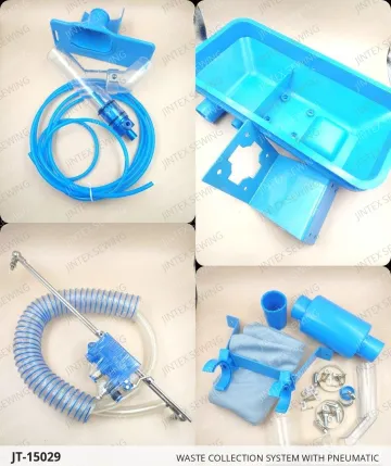 WASTE COLLECTION SYSTEM WITH PNEUMATIC — JT-15029 sewing machine spare part