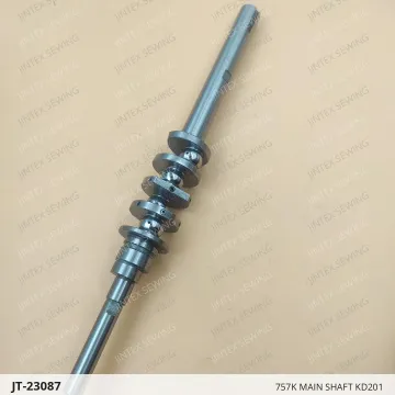757K MAIN SHAFT KD201 — JT-23087 sewing machine spare part