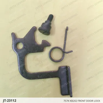 757K KB202 FRONT DOOR LOCK — JT-23112 sewing machine spare part
