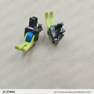 MT18 TEFLON ROLLER PRESSER FOOT — JT-27494 sewing machine spare part