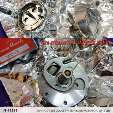 814 HOOK SET GOLDER INER HIROSE/KOBAN OFC (DP2-LB) — JT-11311 sewing machine spare part