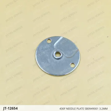 430F NEEDLE PLATE SB0949001 3.2MM — JT-12654 sewing machine spare part