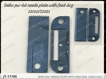 SEIKO M/C NEEDLE PLATE WITH FEED DOG 12020/12021 — JT-11745 sewing machine spare part