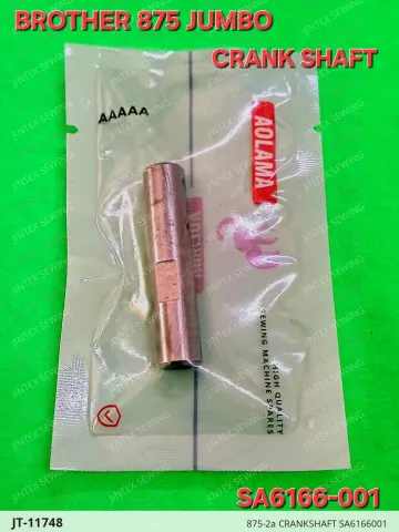 875-2a CRANKSHAFT SA6166001 — JT-11748 sewing machine spare part