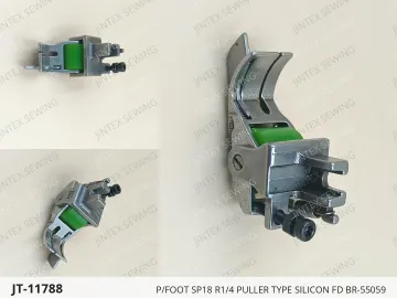 P/FOOT SP18 R1/4 PULLER TYPE SILICON FD BR-55059 — JT-11788 sewing machine spare part