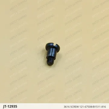3616 SCREW 121-67508/B1511-816 — JT-12935 sewing machine spare part