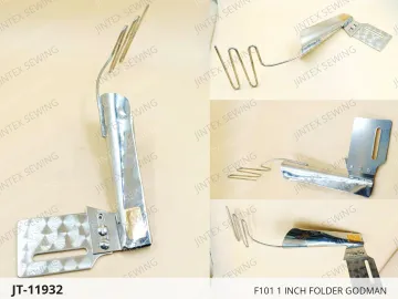F101 1 INCH FOLDER GODMAN — JT-11932 sewing machine spare part