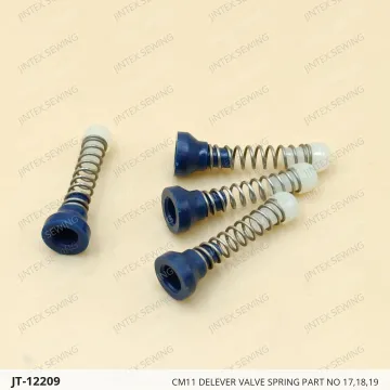 CM11 DELEVER VALVE SPRING PART NO 17,18,19 — JT-12209 sewing machine spare part