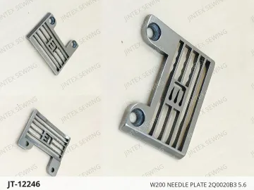W200 NEEDLE PLATE 2Q0020B3 5.6 — JT-12246 sewing machine spare part