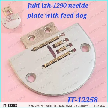 LZ ZIG ZAG N/P WITH FEED DOG  8MM 100-93318 WITH  FEED DOG — JT-12258 sewing machine spare part