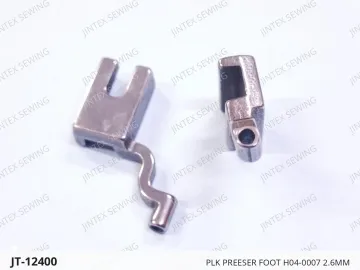 PLK PREESER FOOT H04-0007 2.6MM — JT-12400 sewing machine spare part
