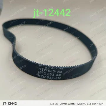 633-3M -20mm width TIMMING BET TB47 IMP — JT-12442 sewing machine spare part