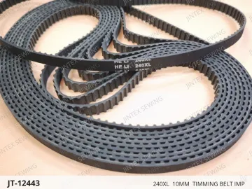 240XL  10MM  TIMMING BELT IMP — JT-12443 sewing machine spare part